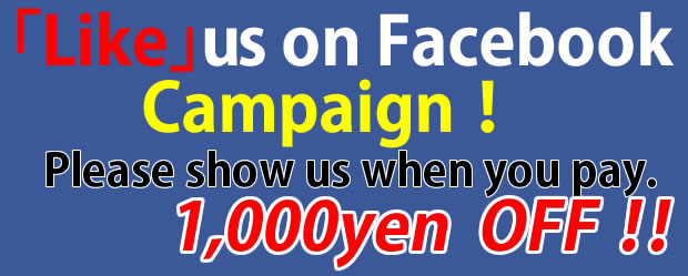 [Like] us on Facebook Campaign!